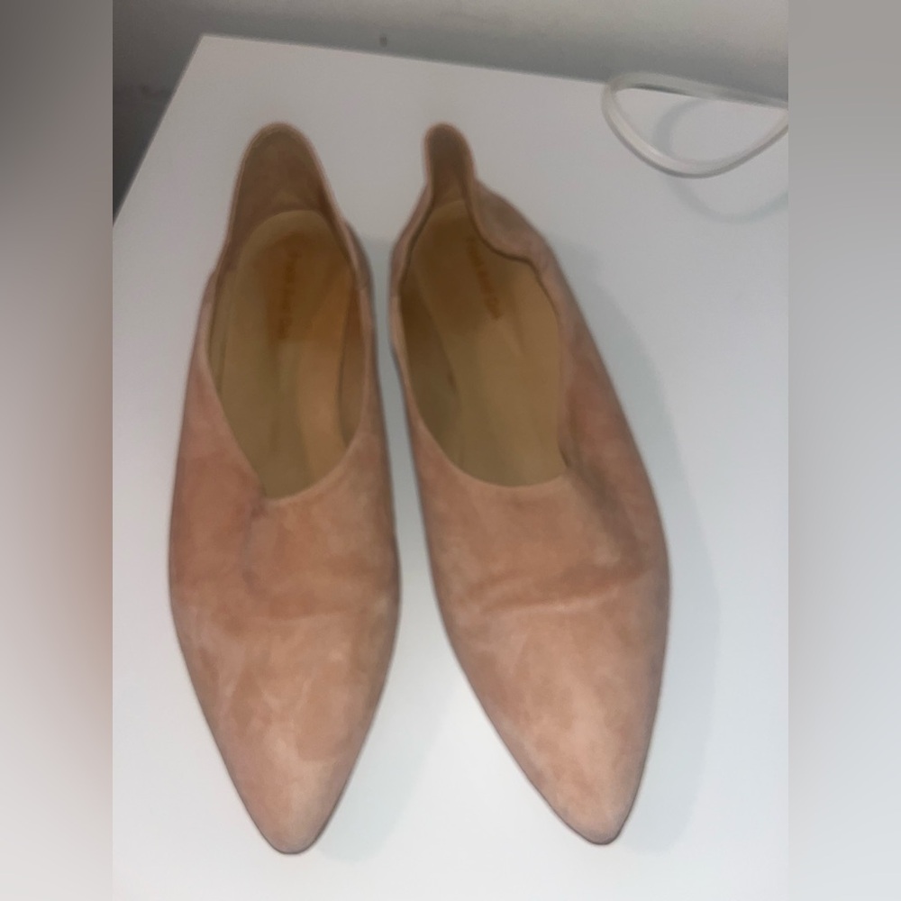 Frank & Oak suede minimalistic flats